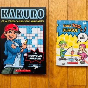 3 French Children’s Fun Books